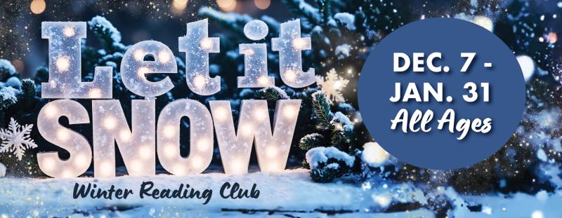 Let it Snow Winter Reading Club 